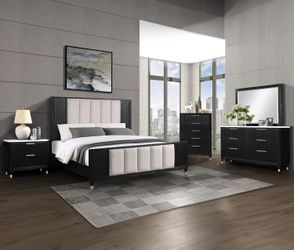New B1400 model queen size 5pc bedroom set special
