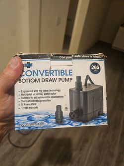 EcoPlus Convertible Bottom Draw Pump 265 GPH