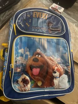 Secret life of  pets Backpack