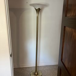 Vintage stiffel Brass Floor Lamp Not Wired 