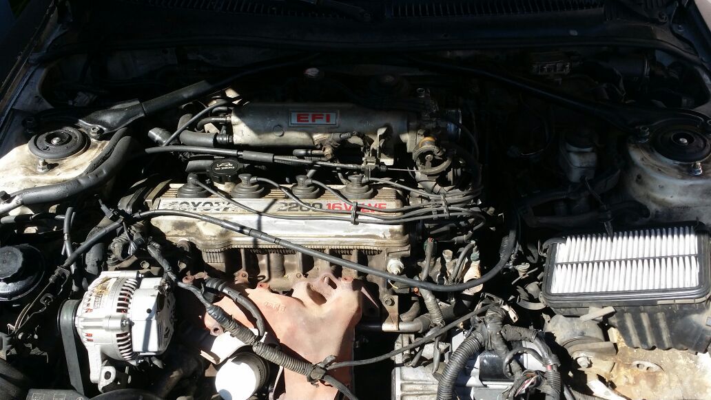 Toyota 2200 16 valve engine also parting out 1991 Toyota Celica gt