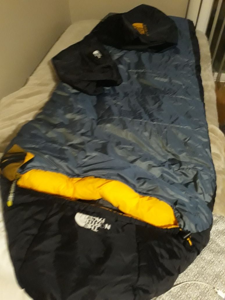 North face sleeping bag cats meow 3d