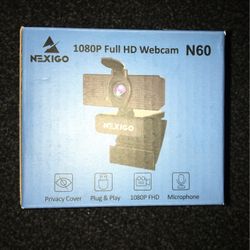WebCam By Nexigo 1080 FULL HD W Microphone