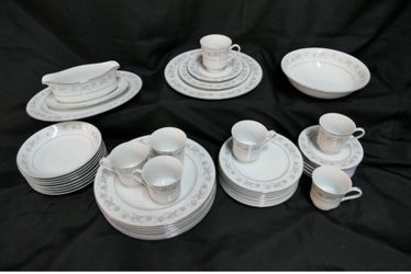 Chadds Ford Fine China Dining Set Cotillion China. Complete Set Of 7 & More