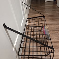 Pots and pans wall mount rack