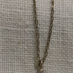 "J" Initial Necklace
