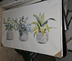 Hanging Canvas Picture Artwork 24in X 36 In