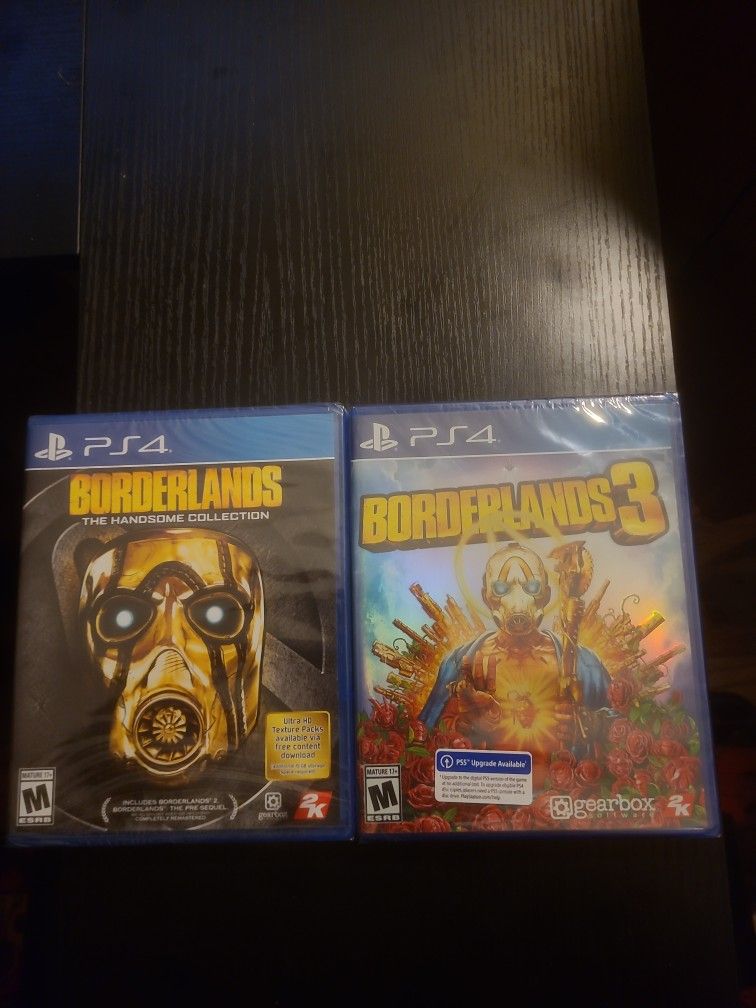 Brand New Factory Sealed Borderlands Collection for Playstation 4