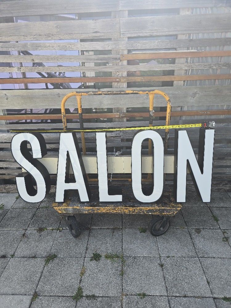 Salon Business Sign