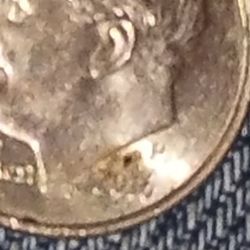 Roosevelt Dime 2016 P Error Coin