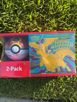 Pokémon TCG Mega Evolution Ascended Heroes Elite Trainer Box + Poké Ball Tin 2-Pack