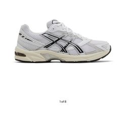 ASICS White/Cloud Gray Size 11 1/2