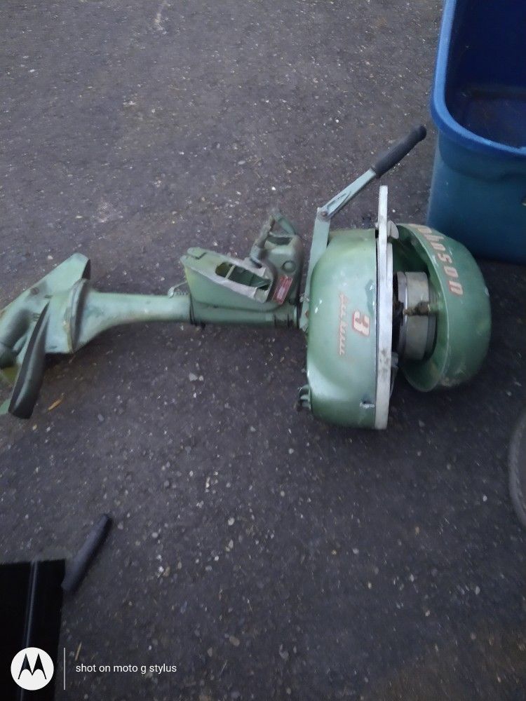 1972 Outboard Johnson Motor