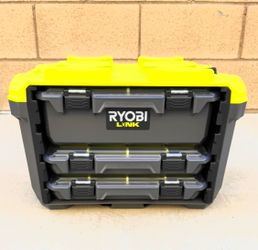 Ryobi LINK SlotBox Organizer Drawer Tool Box Kit