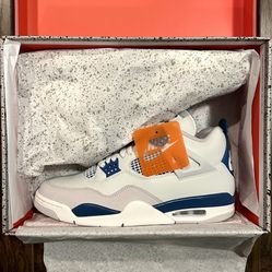 Brand New Jordan 4 Retro “Military Blue” (2024) Men’s Size 11, 12 And 13