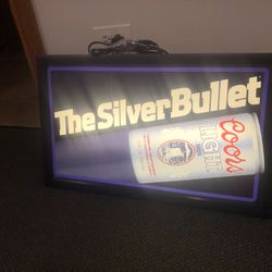 Lighted Coord Beer Sign