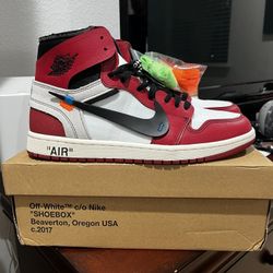 Jordan 1 Off White Chicago Size 11 