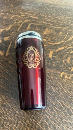 Disneyland Club 33 40th Anniversary Insulated Stainless Steel Tumbler Mug MINT