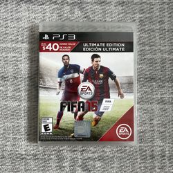 Sony PlayStation 3 PS3 EA Sports FIFA 15 Video Game CIB