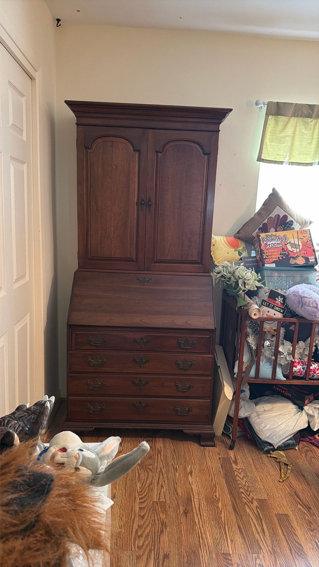 Secretary Desk Vintage Mahogany