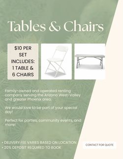 Table and Chairs