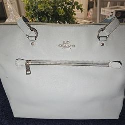 Coach Gallery Light Blue Tote
