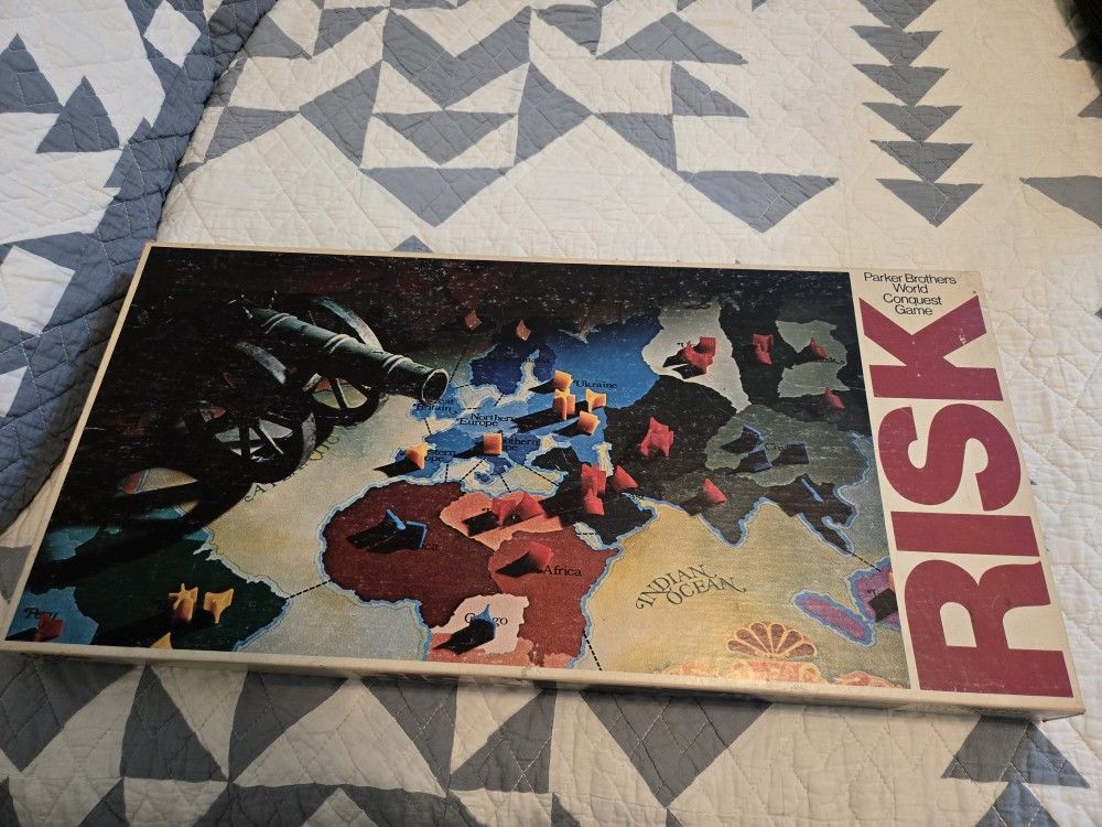 Parker Brothers RISK Board Game