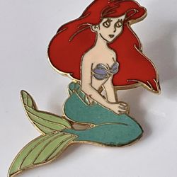 Disney Ariel Little Mermaid Princess WDW Parks Vintage Pin Trading