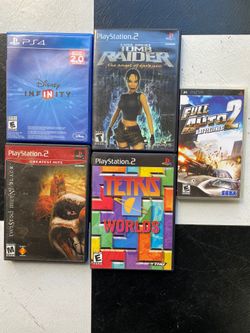 Video Game Lot (ps2/psp/ps4)