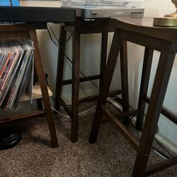 Dark Brown Stools (4x)