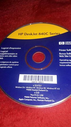 HP DeskJet 840C Series