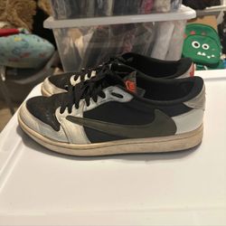 Cactus Jack Travis Scott Jordan 1 Low Olive (Authentic)
