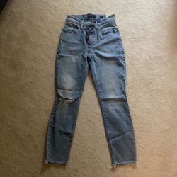 Lucky brand high rise skinny jeans. 2