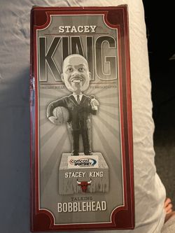 Stacey King Talking Bobblehead.