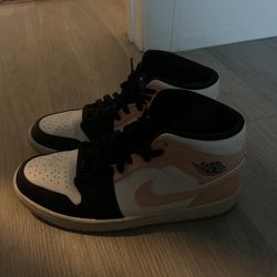 air jordan 1 mid “crimson tint” orange