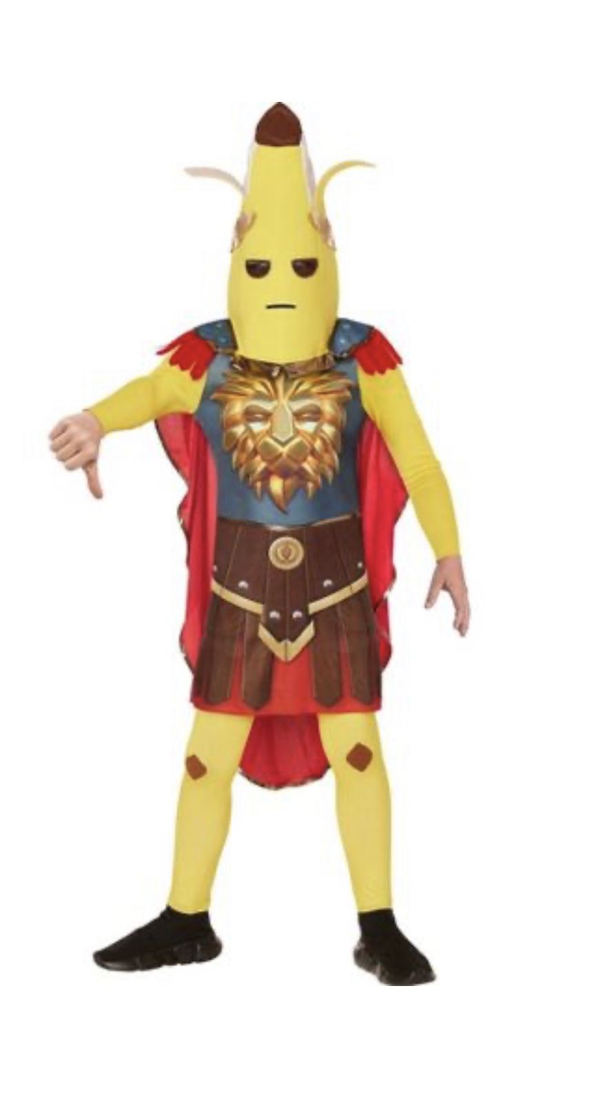 New Halloween Costume- Fortnite Potassium Peels Child Large 10-12 $15