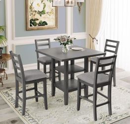 4-Pieces Counter Height Dining Chair