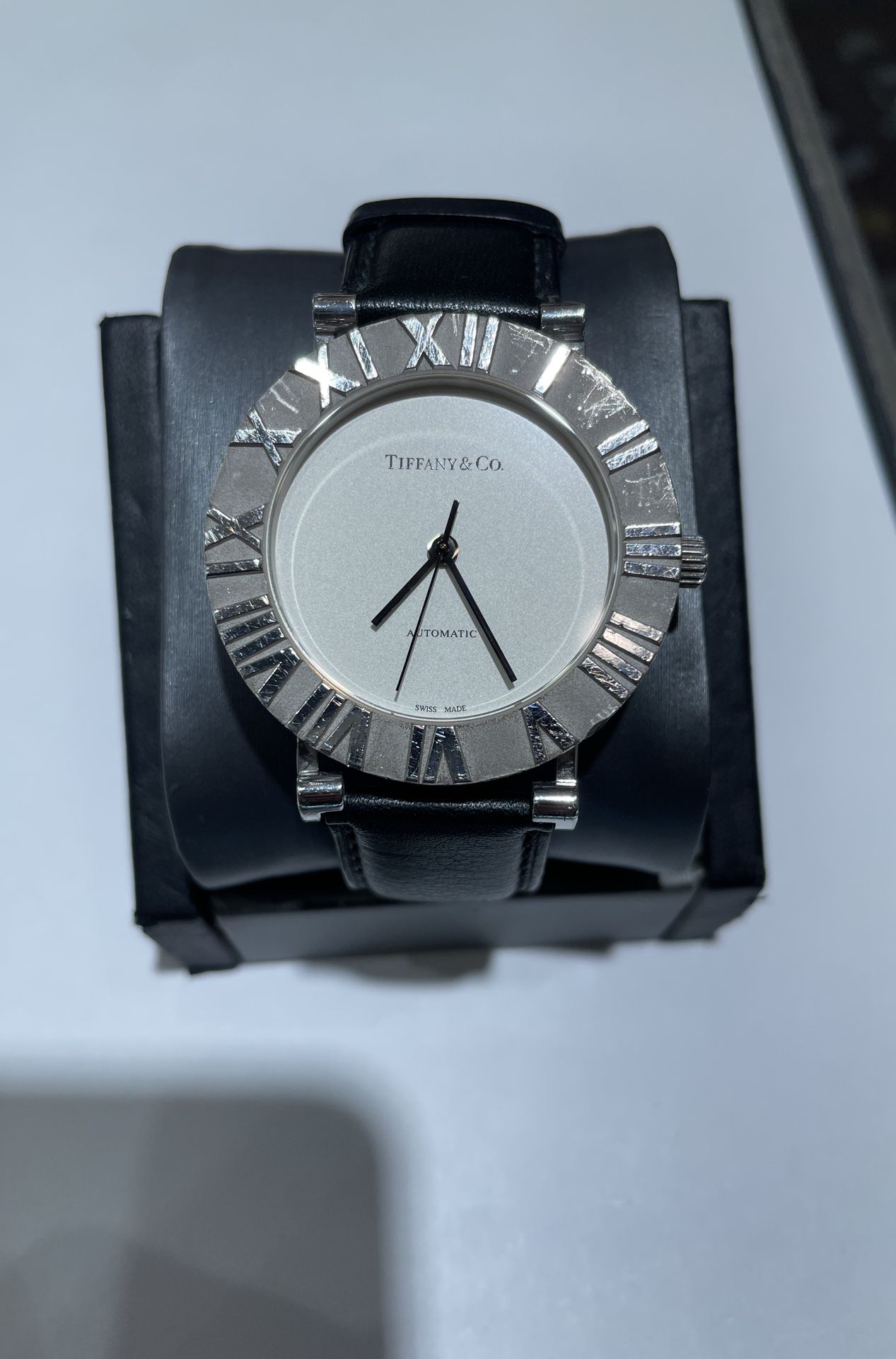 Tiffany & Co. 925 Sterling Silver Atlas Watch