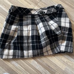Plaid Mini Skirt
