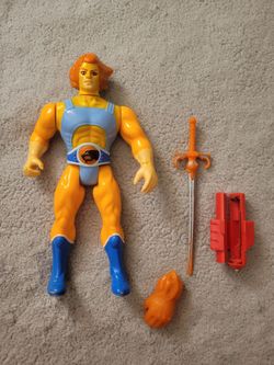 Lion-O (ORANGE) THUNDERCATS 100% Complete Vintage Original