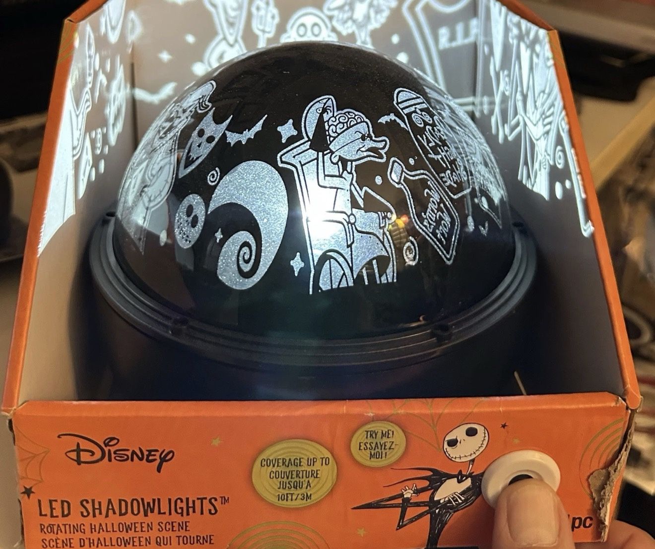 Disney Tim Burton’s The Nightmare Before Christmas LED Shadow Lights Projector