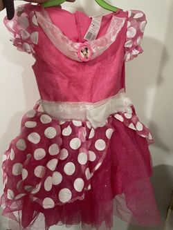 Used Minnie Mouse Pink Costume Toddler 3T-4T
