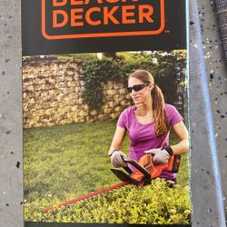 Black+Decker 40v Cordless 22inch Hedge Trimmer 