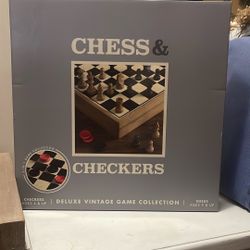 CHESS & CHECKERS