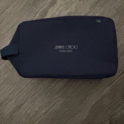 Jimmy Choo Perfumes Travel Toiletry Bag Navy and Black