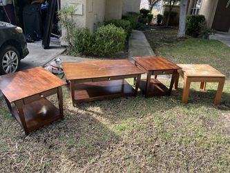 Set Of 3 Tables + 1