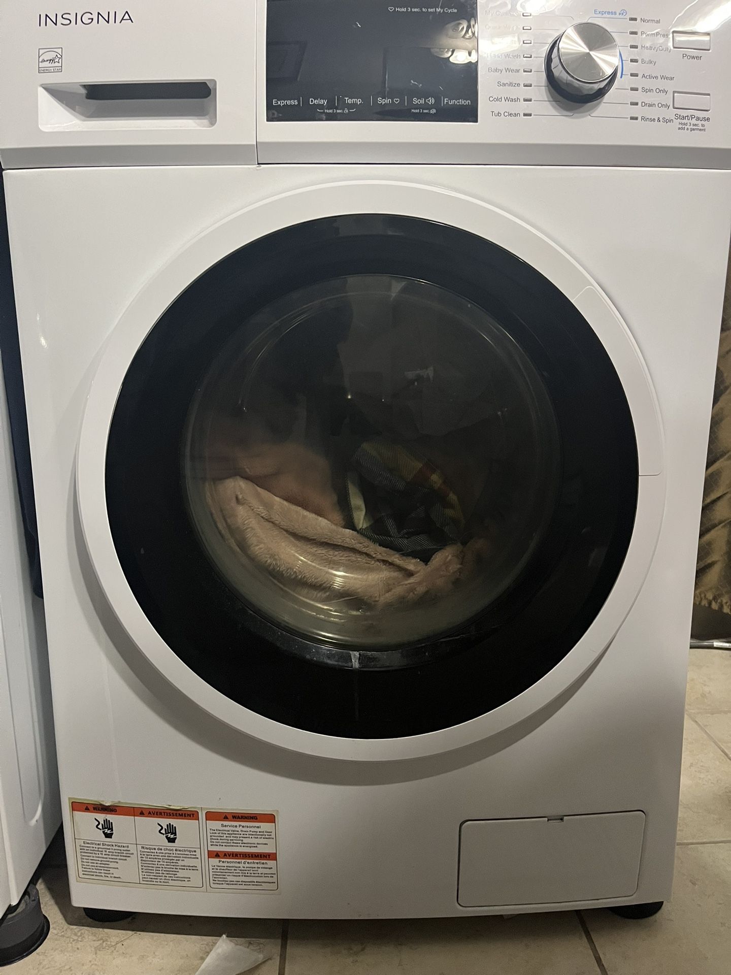 Washer Machine Insignia