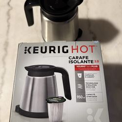 Keurig Carafe Isolante READ BELOW 2.0 Stainless Steel 950ml for 2.0 Series Plus