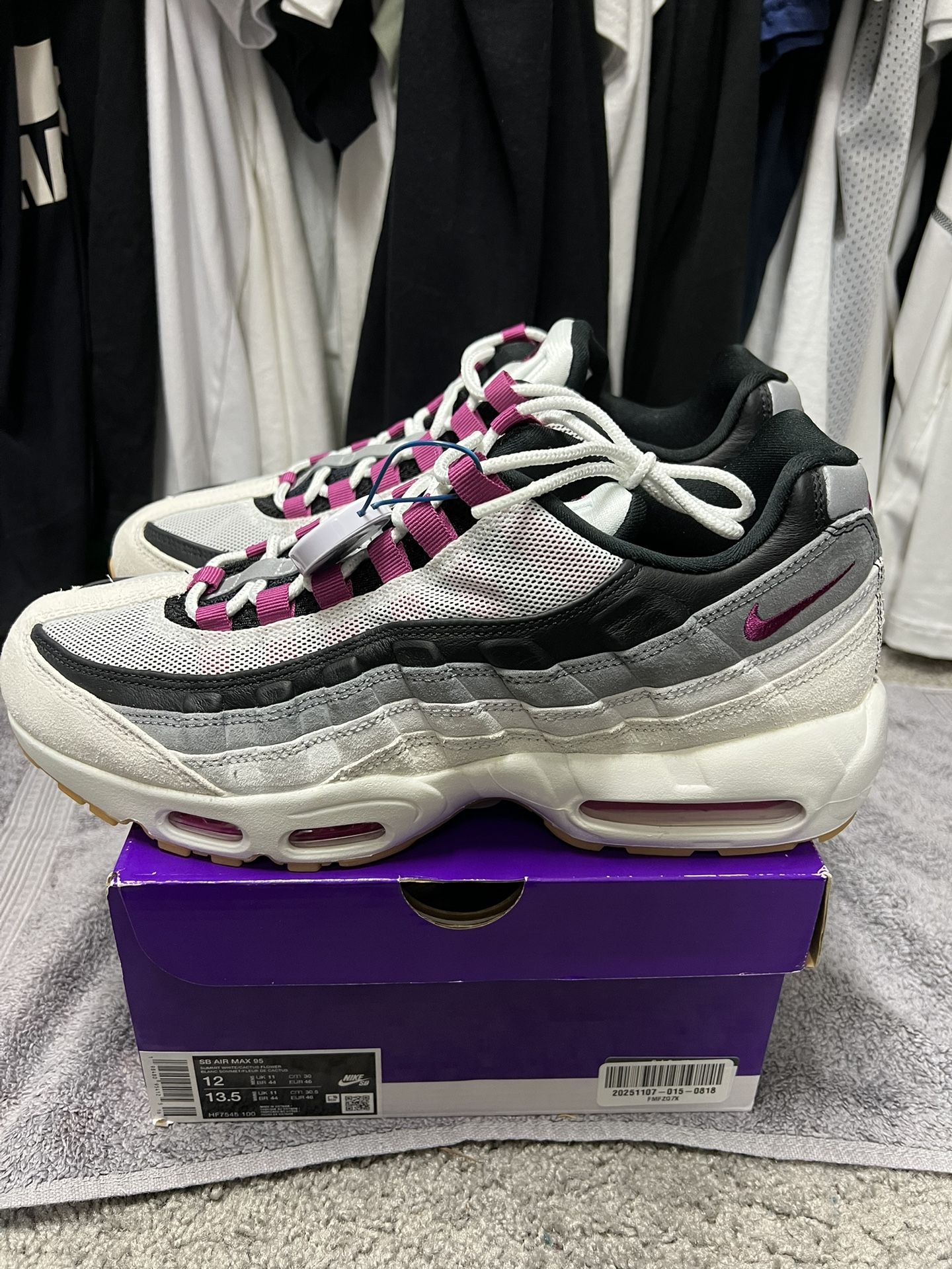 Nike Air Max 95 SB Cactus Flower Size 12