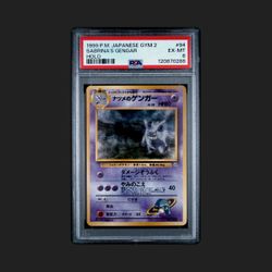 Pokémon SABRINA'S GENGAR Holo